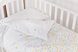 Постелька Сменная постель Eco Line Bunnies Mint, 3 элемента, мятного цвета, ТМ Twins Фото №2