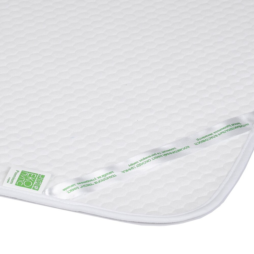 Пелюшки непромокаючі Пелюшка непромокаюча Soft Touch Premium, р.50х70см білий, ЕКО ПУПС