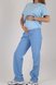 Штани Стильні штани для вагітних, блакитний, ТМ Dianora Фото №1