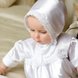 Одяг на христини Сорочка Ніжність з шапкою, Battessimo Фото №2