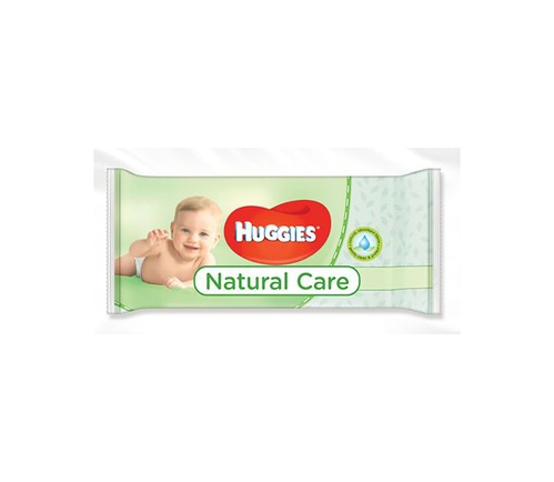 Влажные детские салфетки Влажные салфетки Natural Care 56 шт, Huggies