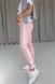 Спортивні костюми Спортивні штани з лампасами для вагітних рожеві, DISMA Фото №1