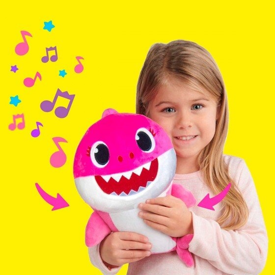 Мягкие игрушки Мягкая игрушка интерактивная музыкальная Мама Акуленка, Baby shark
