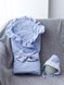 Літні конверти Конверт для новонароджених Shery мусліновий з шапочкою, блакитний, MagBaby Фото №1