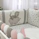 Постелька Комплект постельного белья, дизайн "Котята", розового цвета, ТМ Baby Chic Фото №4