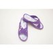 Важные мелочи  Тапочки резиновые в роддом с открытым мыском, фиолетовые с декором, ТМ DreamStan Фото №2