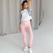Спортивні костюми Спортивні штани з лампасами для вагітних рожеві, DISMA Фото №4