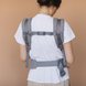 Ергорюкзаки Ерго-рюкзак ONE+ Cool Хвиля, сірий, Love & Carry Фото №6