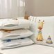 Постільна білизна Комплект постільної білизни в ліжечко Art Design Цирк + бортик коса, 6 елементів, Маленька Соня Фото №3