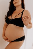 Бюстгальтер для беременных и кормящих мам Verona, черный, ТМ Amo’d’amo