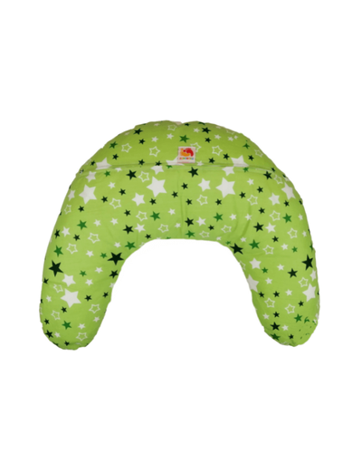 Подушки для беременных и кормления Подушка для кормления с рисунком Звёзды на зелёном, Лежебока