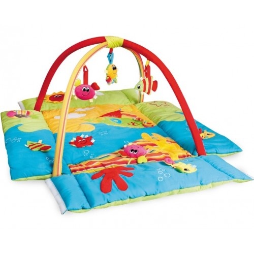 Мобили на кроватку Игровой коврик Разноцветный океан, Canpol babies