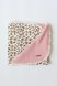 Одеяла и пледы Муслиновый плед Lint Leo, розово-леопардовый MagBaby Фото №1