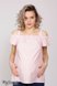 Блузы, рубашки Блузка для кормления из батиста LUCIA, полоска розовая с молочным, Юла Мама Фото №1