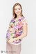 Блузи, сорочки Блузка оверсайз для беременных и кормящих MIRRA, экрю с яркими цветами, ТМ Юла мама Фото №1
