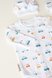 Боди с длинным рукавом Комплект для новорожденных Wind (боди, ползунки, шапочка, царапки, пинетки) машинки, MagBaby Фото №3