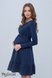 Платья на каждый день Платье для беременных и кормящих MICHELLE, темно-синий, Юла мама Фото №4