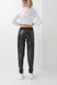 Штани Стильні штани з екошкіри для вагітних, чорні, ТМ Dianora Фото №2