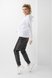 Штаны Стильные брюки с экокожи для беременных, черный, ТМ Dianora Фото №6