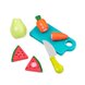 Куклы, пупсы, посудка Игровой набор для двоих Овощи Фрукты на липучках, ТМ Battat Фото №3