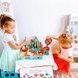 Куклы, пупсы, посудка Игровой набор для двоих Овощи Фрукты на липучках, ТМ Battat Фото №4