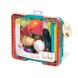 Ляльки, пупси, посудка Ігровий набір для двох Овочі Фрукти на липучках, ТМ Battat Фото №6