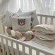 Постільна білизна Комплект постільної білизни для новонародженого Арт Дизайн Hello,Bear, капучино, Маленька Соня Фото №13