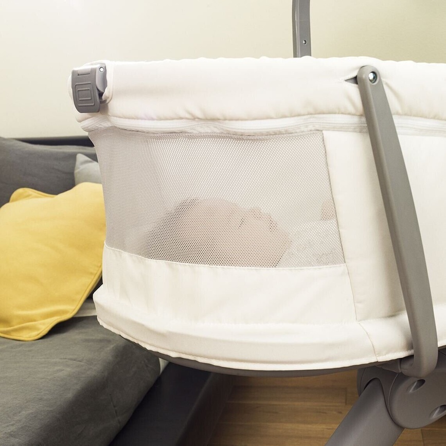 Ліжечка Ліжечко-стільчик Baby Hug Air 4 в 1 світло-сірий, Chicco