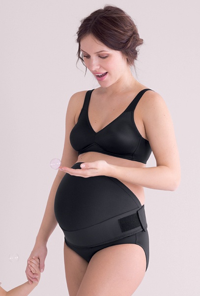Бандажи для беременных Пояс-бандаж дородовый BabyBelt, черный, ТМ Anita