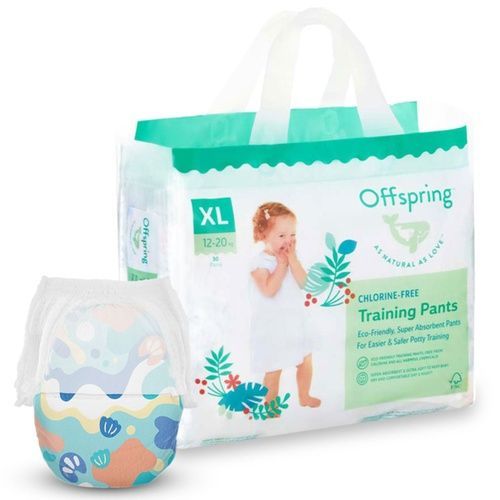 Подгузники Подгузники-трусики Offspring Aquatic, размер XL, 12-20 кг, 30 шт., Offspring