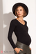 Боди для беременных Боди для беременных и кормящих мам FLEUR, черный, Юла мама Фото №2