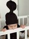 Чепчики, шапочки для новонародженних Шапочка Basic, графітова, Kolyskova Фото №1