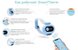 Детская аптечка  Интеллектуальный bluetooth-термометр, голубой, SmartTherm Фото №6