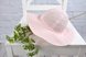 Летние головные уборы Панама на завязках Прошва розовая, MagBaby Фото №2