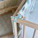 Бортики в ліжечко Стьобані, трьохсторонні бортики з малюнком (Веселка), білого кольору, ТМ Маленька Соня Фото №3