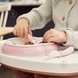 Посуд для дітей Дитячий набір для годування (ложка, виделка, чашка, тарілка) Baby Feeding Set, Powder Pink, рожевий, Baby Bjorn Фото №3