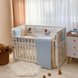 Постелька Комплект постельного белья для новорождённого Baby Teddy, цвет голубой, Маленькая Соня Фото №9