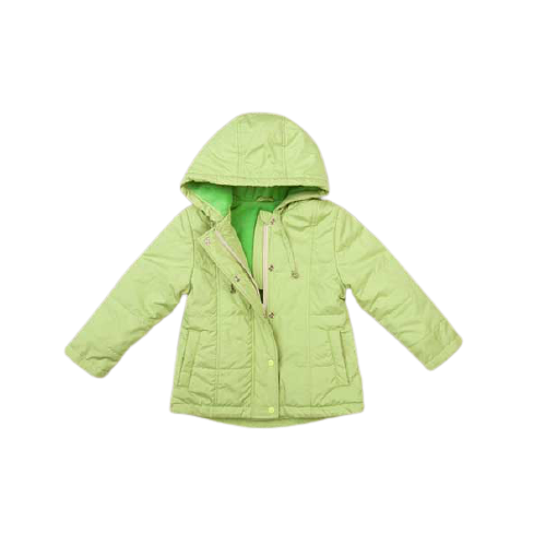 Куртки и пальто Куртка демисезонная для девочки, зеленая, Bembi