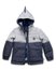 Куртки и пальто Куртка для мальчика Дино, сине-серая, Модный карапуз Фото №1