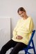 Свитера, джемпера Джемпер для беременных и кормящих мам на флисе 4362115-78 лимонный, To be Фото №8