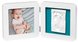 Беби Арт - памятные подарки Двойная рамка для отпечатков детской ручки и ножки Белая, Baby Art Фото №5
