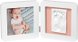 Беби Арт - памятные подарки Двойная рамка для отпечатков детской ручки и ножки Белая, Baby Art Фото №6