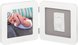 Беби Арт - памятные подарки Двойная рамка для отпечатков детской ручки и ножки Белая, Baby Art Фото №3