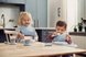 Посуд для дітей Дитячий набір для годування ложка, виделка, чашка, тарілка Baby Feeding Set, Powder Blue, блакитний, , Baby Bjorn Фото №3