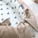 Кокони для новонароджених Кокон Baby Design Сердечка сіро-бежеві, Маленька Соня Фото №3