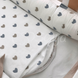Коконы для новорожденных Кокон Baby Design Сердечки серо-бежевые, Маленькая Соня Фото №4
