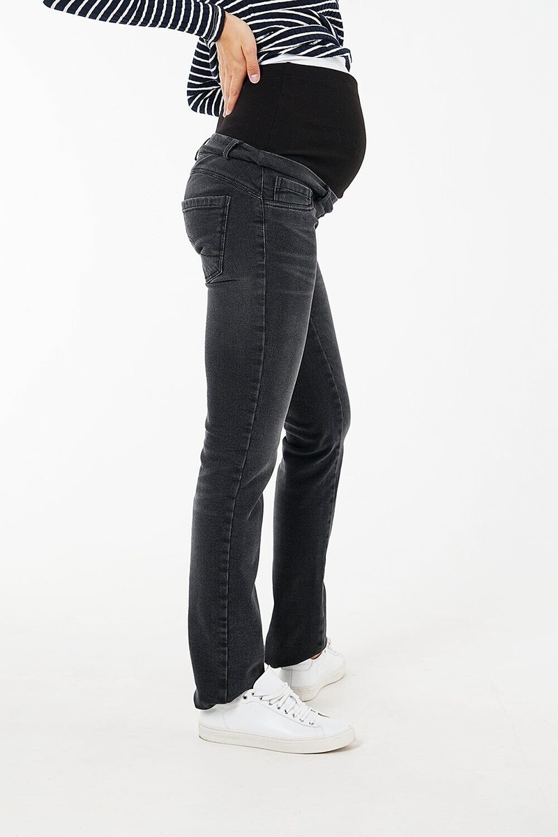 Джинси Джинсові штани для вагітних, чорний варка Софт 3034733-6, To be