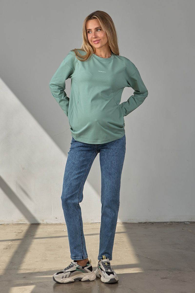 Джинси Джинси для вагітних Mom Jeans IVONNE, блакитний, Юла мама