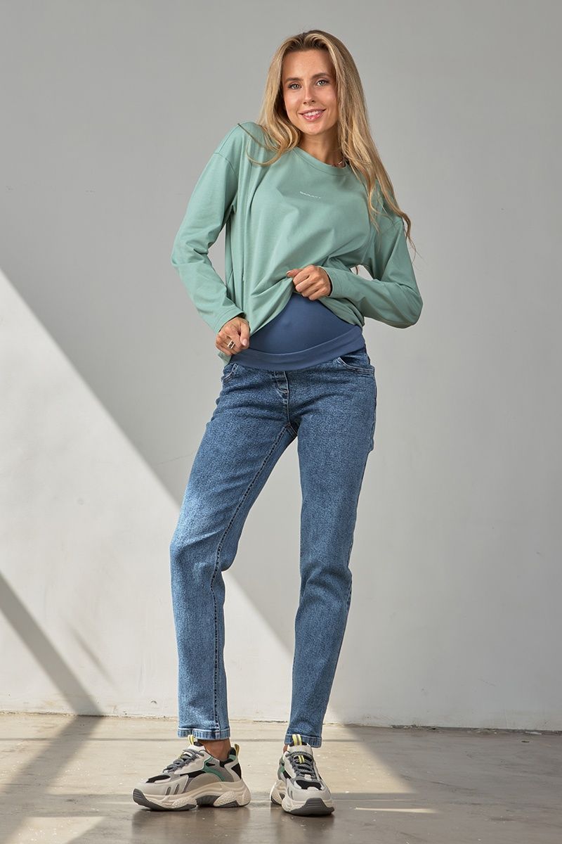Джинси Джинси для вагітних Mom Jeans IVONNE, блакитний, Юла мама