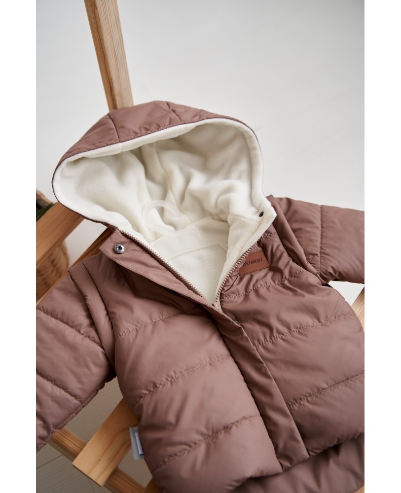 Куртки и пальто Куртка-Трансформер Super Jacket, коричневый, Kid`s fantasy